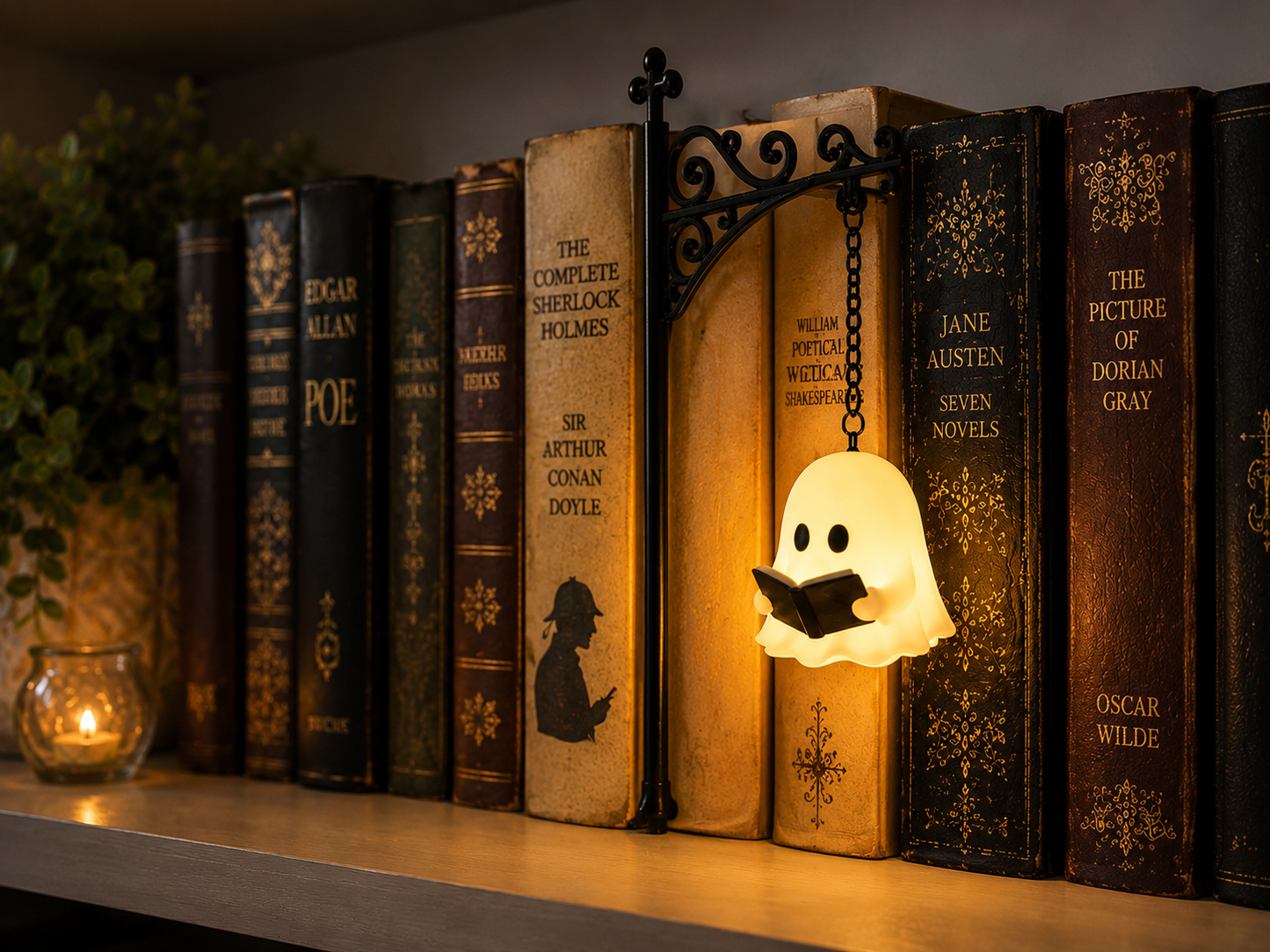 The Little Ghost Book Light