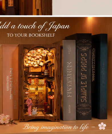 Cherry Blossom Alley Book Nook